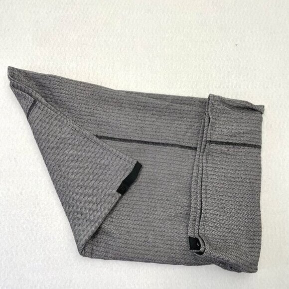 Lululemon Vinyasa Scarf Infinity Rulu Heathered Herringbone Black White One Size - Picture 1 of 4